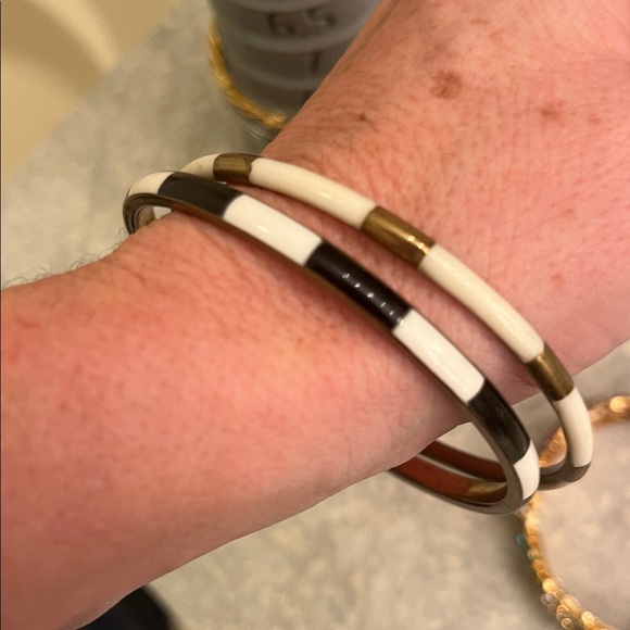 Lot of 10 bangles/bracelets and anklet - Picture 14 of 17